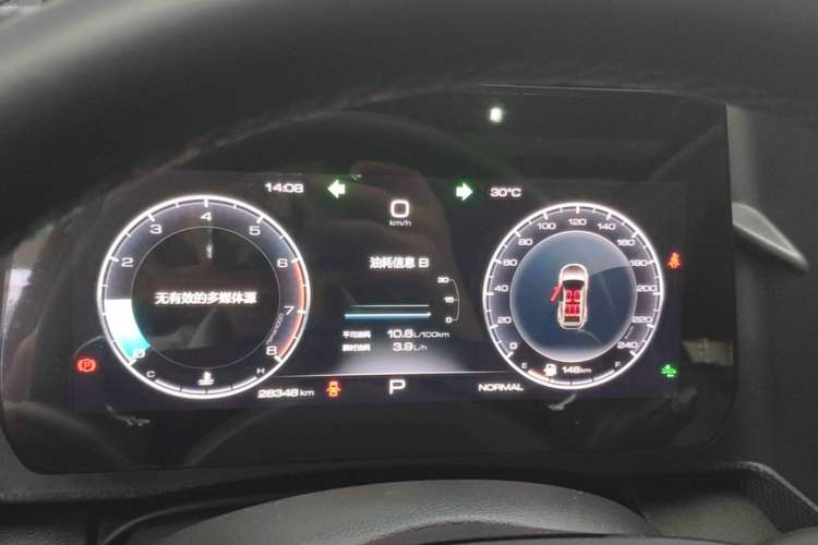 Used Haval DARGO 2021 1.5T DCT Two-Wheel Drive Border Collie Edition Instrument Cluster