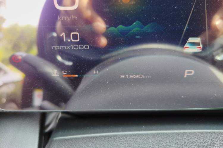 Used Haval DARGO 2021 1.5T DCT Two-Wheel Drive "Mǎquǎn" Edition Odometer Close Up
