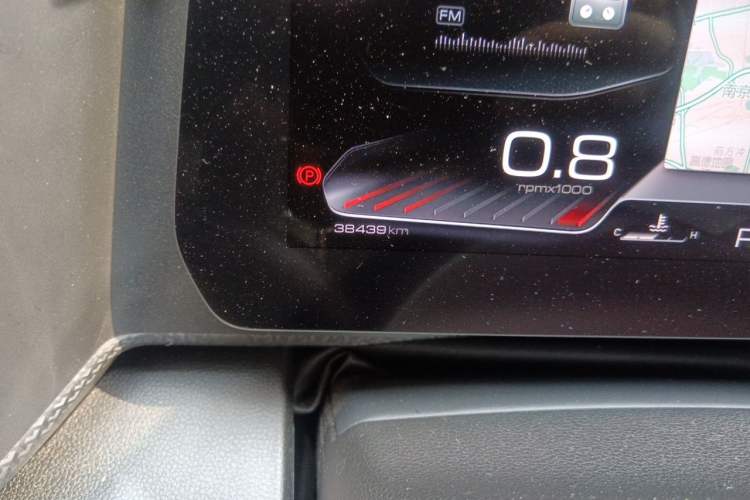 Used Haval DARGO 2021 1.5T DCT Two-Wheel Drive Labrador Edition Odometer Close Up