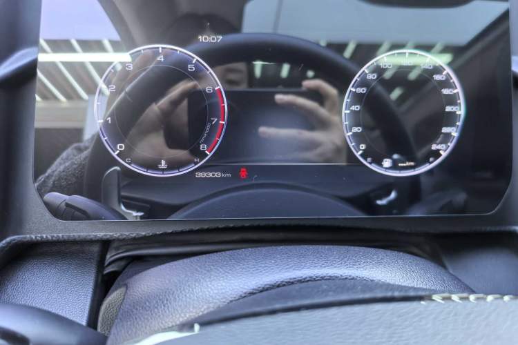 Used Haval DARGO 2021 2.0T DCT All-Wheel-Drive "Hao Tian Quan" Edition Odometer Close Up