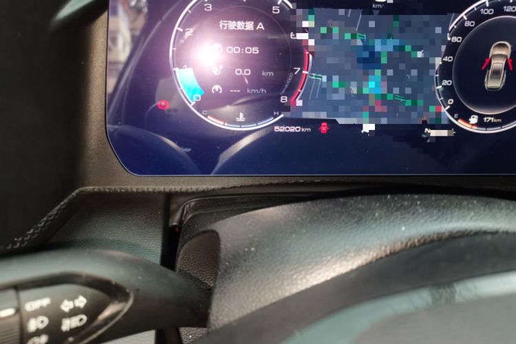 Used Haval DARGO 2021 1.5T DCT Two-Wheel Drive Border Collie Edition Odometer Close Up