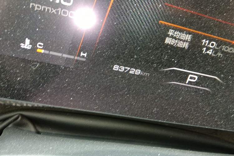 Used Haval DARGO 2021 2.0T DCT 4x4 Chinese Rural Dog Edition Odometer Close Up