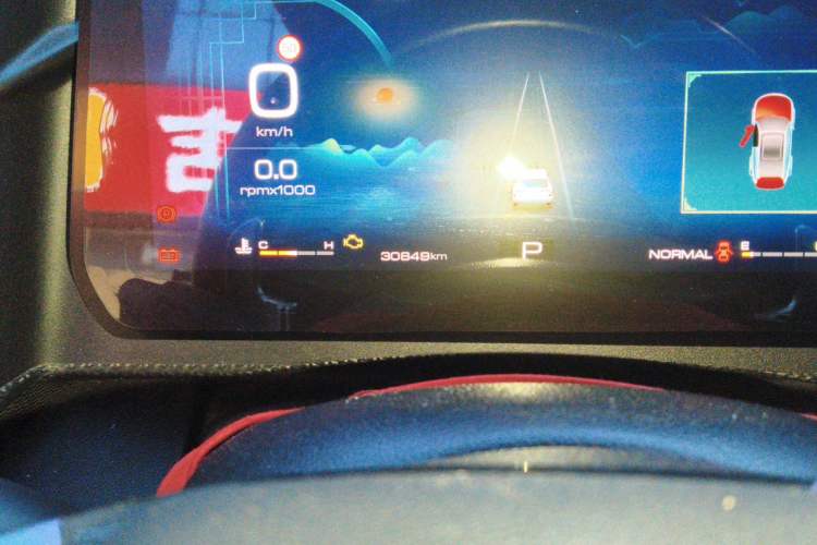 Used Haval DARGO 2021 1.5T DCT Two-Wheel Drive Border Collie Edition Odometer Close Up