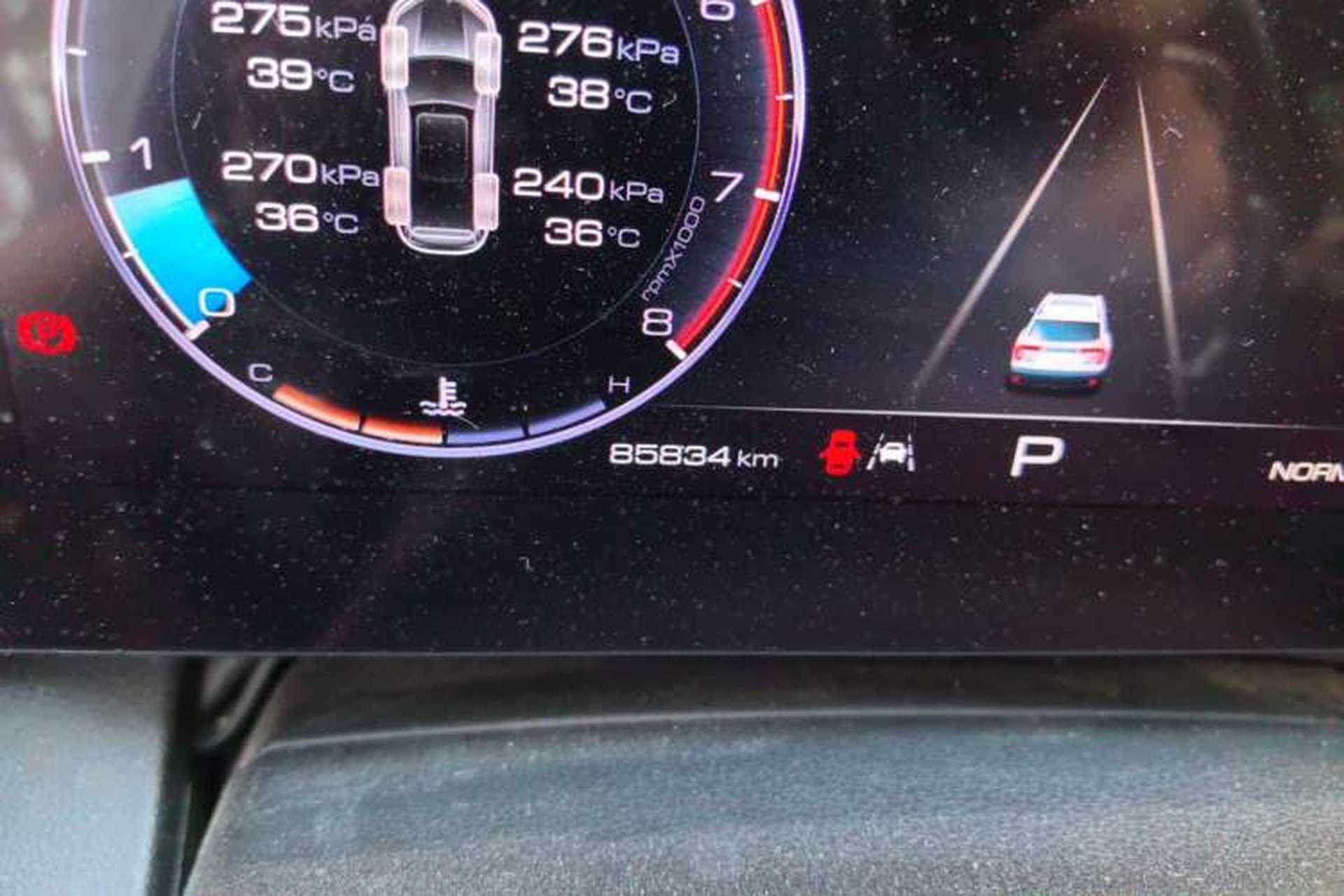 Used Haval DARGO 2021 1.5T DCT Two-Wheel Drive Border Collie Edition Odometer Close Up