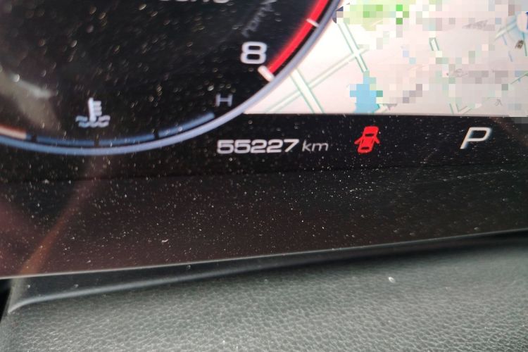 Used Haval DARGO 2021 Revised Version 2.0T DCT Four-Wheel Drive "Hao Tian Que" Edition Odometer Close Up