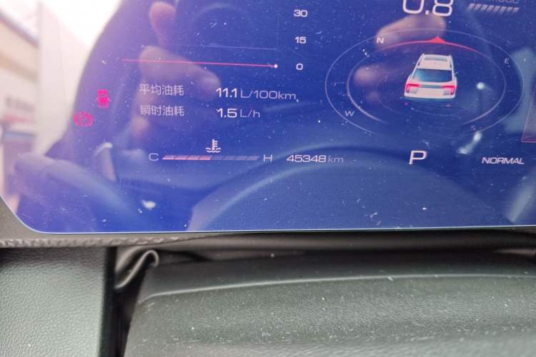 Used Haval DARGO 2021 1.5T DCT Two-Wheel Drive Border Collie Edition Odometer Close Up