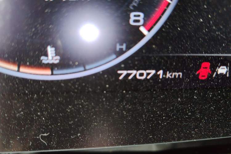 Used Haval DARGO 2021 1.5T DCT Two-Wheel Drive Border Collie - Wangcai Edition Odometer Close Up