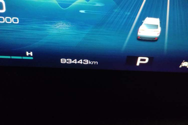 Used Haval DARGO 2021 2.0T DCT All-Wheel-Drive "Hao Tian Quan" Edition Odometer Close Up
