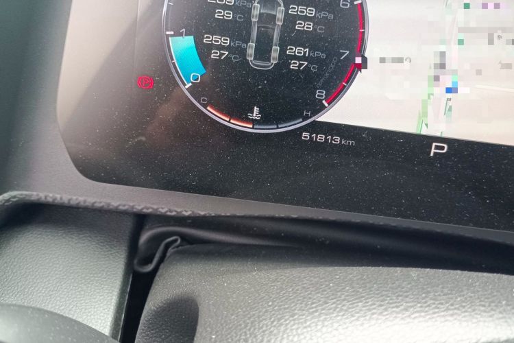 Used Haval DARGO 2021 2.0T DCT All-Wheel-Drive "Hao Tian Quan" Edition Odometer Close Up