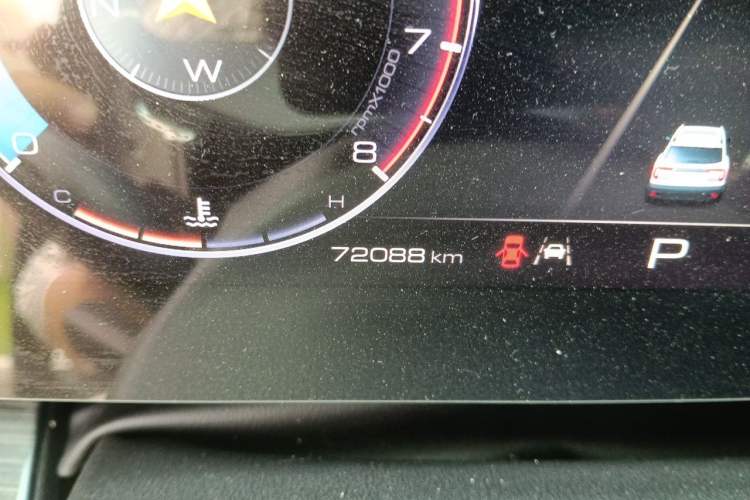 Used Haval DARGO 2021 1.5T DCT Two-Wheel Drive Border Collie Edition Odometer Close Up