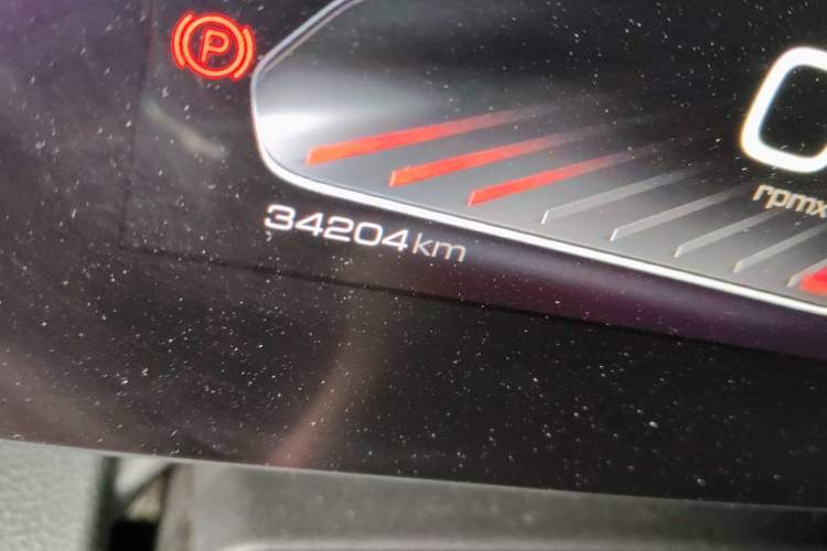 Used Haval DARGO 2021 Revised Version 1.5T DCT Two-Wheel Drive "Mǎquǎn" Edition Odometer Close Up
