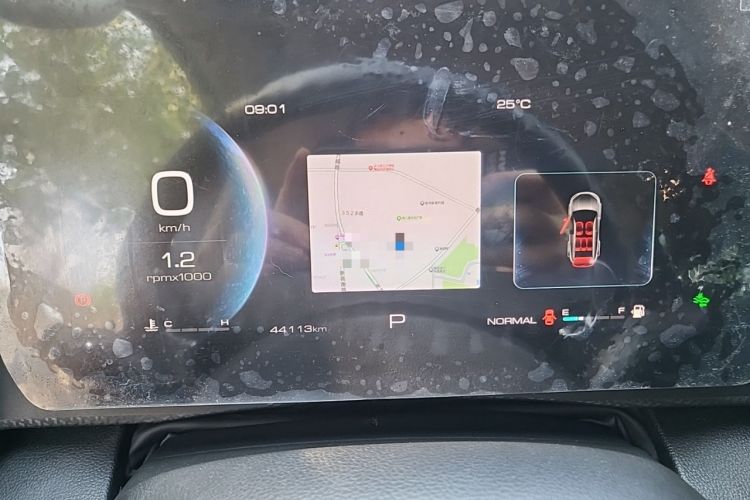 Used Haval DARGO 2021 Revised Version 1.5T DCT Two-Wheel Drive "Mǎquǎn" Edition Odometer Close Up