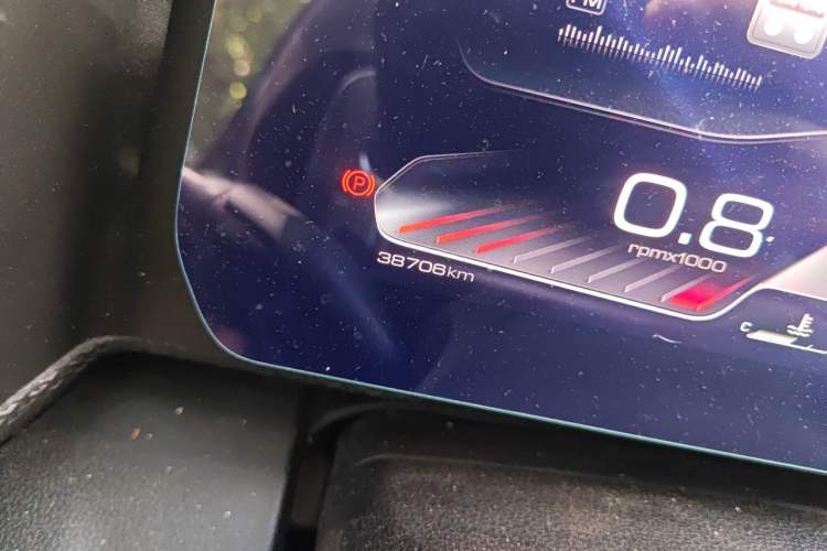 Used Haval DARGO 2021 2.0T DCT 4x4 Chinese Rural Dog Edition Odometer Close Up