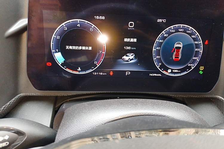 Used Haval DARGO 2021 1.5T DCT Two-Wheel Drive Border Collie Edition Odometer Close Up