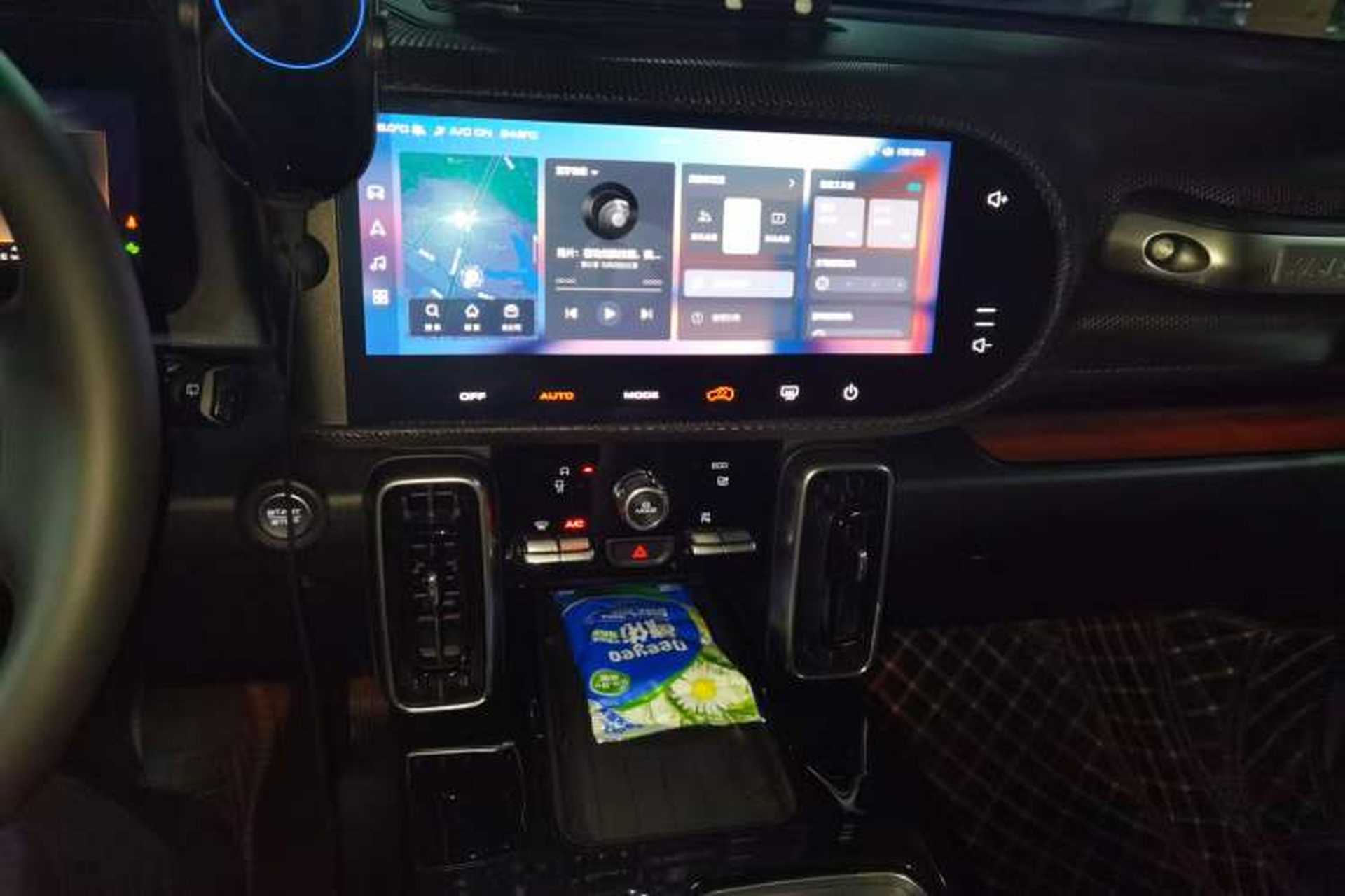 Used Haval DARGO 2021 1.5T DCT Two-Wheel Drive "Mǎquǎn" Edition Audio And AC Panel
