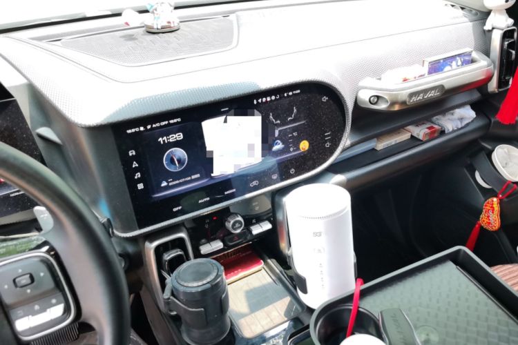Used Haval DARGO 2021 1.5T DCT Two-Wheel Drive "Mǎquǎn" Edition Audio And AC Panel