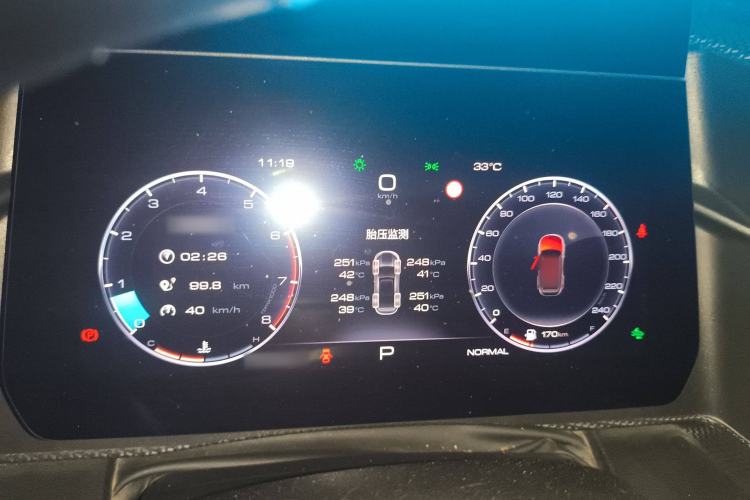 Used Haval DARGO 2021 1.5T DCT Two-Wheel Drive Border Collie Edition Instrument Cluster