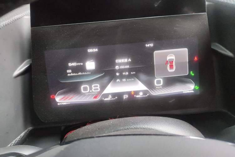 Used Haval DARGO 2021 1.5T DCT Two-Wheel Drive "Mǎquǎn" Edition Instrument Cluster