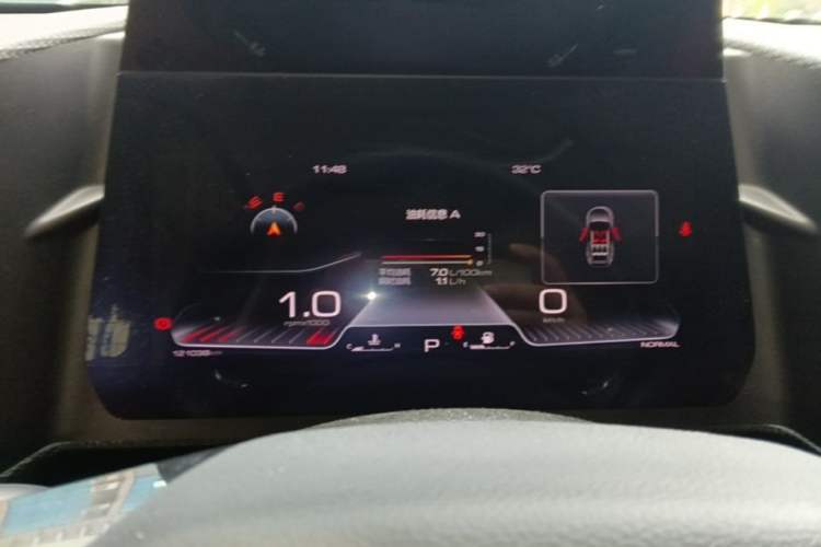 Used Haval DARGO 2021 1.5T DCT Two-Wheel Drive Husky Edition Instrument Cluster