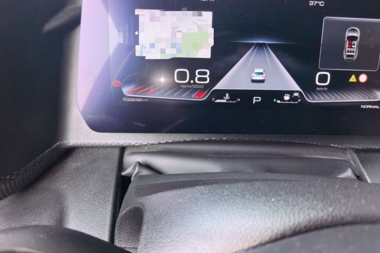 Used Haval DARGO 2021 1.5T DCT Two-Wheel Drive Border Collie Edition Odometer Close Up