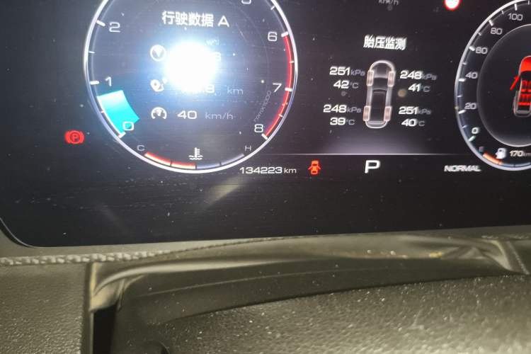 Used Haval DARGO 2021 1.5T DCT Two-Wheel Drive Border Collie Edition Odometer Close Up