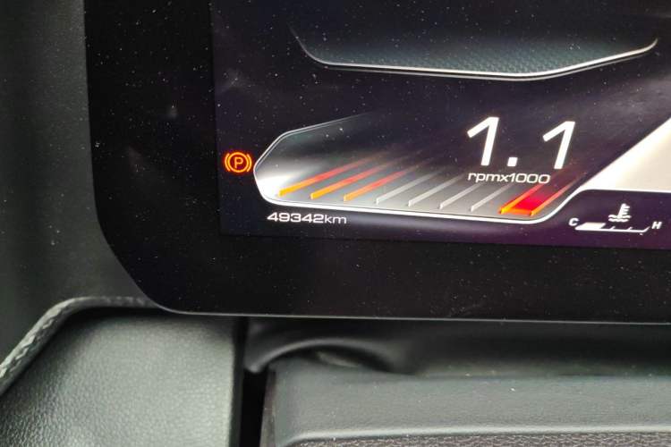 Used Haval DARGO 2021 1.5T DCT Two-Wheel Drive Border Collie Edition Odometer Close Up