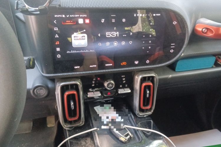 Used Haval DARGO 2021 2.0T DCT All-Wheel-Drive "Hao Tian Quan" Edition Audio And AC Panel