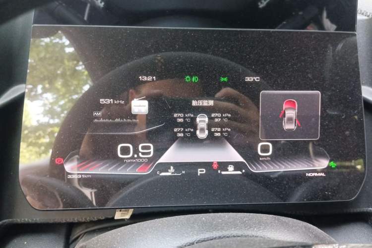 Used Haval DARGO 2021 2.0T DCT All-Wheel-Drive "Hao Tian Quan" Edition Instrument Cluster