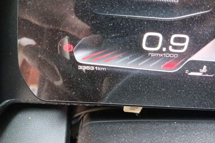 Used Haval DARGO 2021 2.0T DCT All-Wheel-Drive "Hao Tian Quan" Edition Odometer Close Up