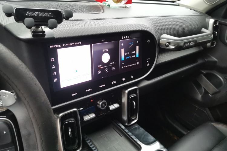 Used Haval DARGO 2021 Updated Version 1.5T DCT Two-Wheel Drive – Wangcai Edition Audio And AC Panel