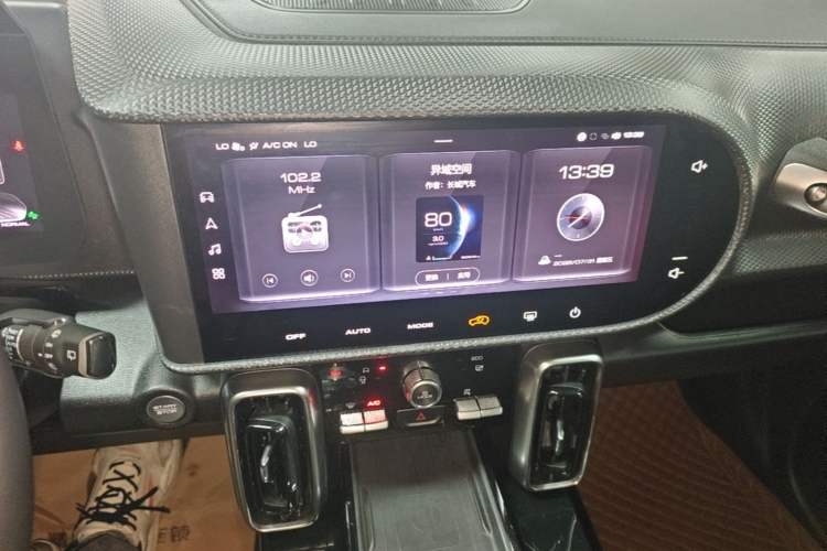 Used Haval DARGO 2021 1.5T DCT Two-Wheel Drive Border Collie Edition Audio And AC Panel