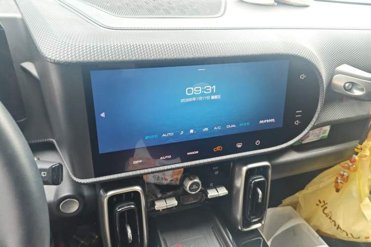 Used Haval DARGO 2021 1.5T DCT Two-Wheel Drive Border Collie Edition Audio And AC Panel