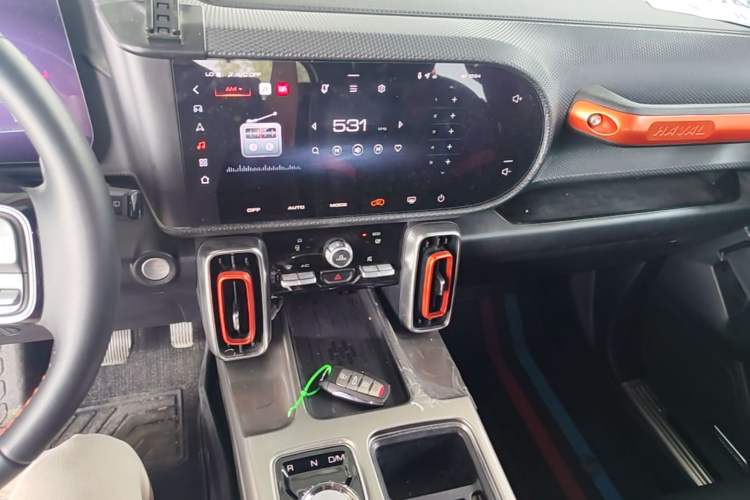 Used Haval DARGO 2021 1.5T DCT Two-Wheel Drive Labrador Edition Audio And AC Panel