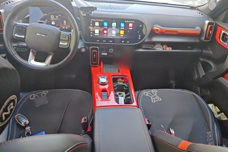 Used Haval DARGO 2021 2.0T DCT 4x4 Chinese Rural Dog Edition Center Console