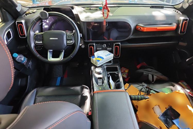 Used Haval DARGO 2021 1.5T DCT Two-Wheel Drive "Mǎquǎn" Edition Center Console