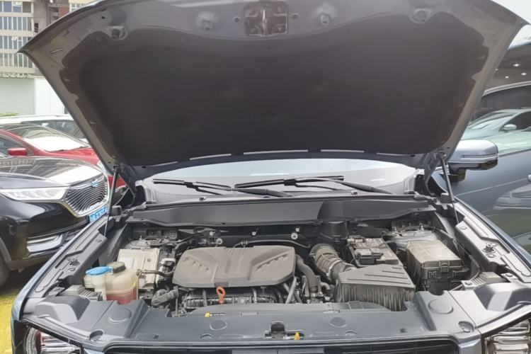 Used Haval DARGO 2021 2.0T DCT Two-Wheel Drive Chinese Mastiff Edition Engine Bay