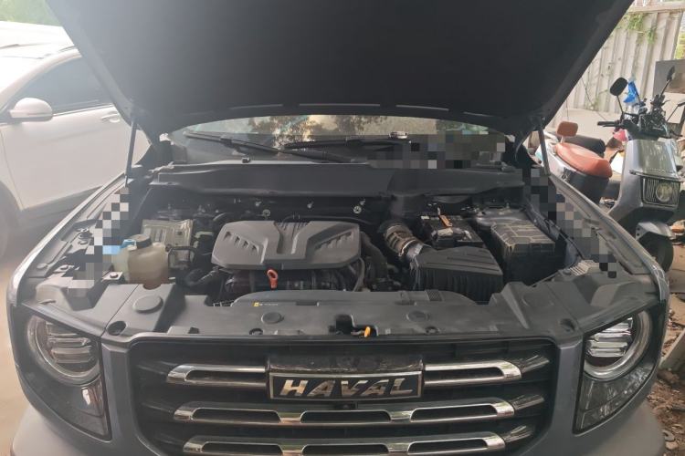 Used Haval DARGO 2021 2.0T DCT Two-Wheel Drive Chinese Mastiff Edition Engine Bay