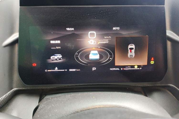 Used Haval DARGO 2021 1.5T DCT Two-Wheel Drive Labrador Edition Instrument Cluster