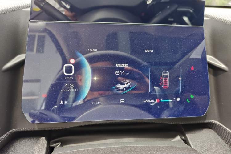 Used Haval DARGO 2021 1.5T DCT Two-Wheel Drive "Mǎquǎn" Edition Instrument Cluster