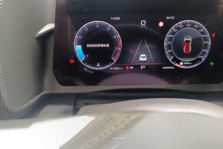 Used Haval DARGO 2021 2.0T DCT 4x4 Chinese Rural Dog Edition Odometer Close Up