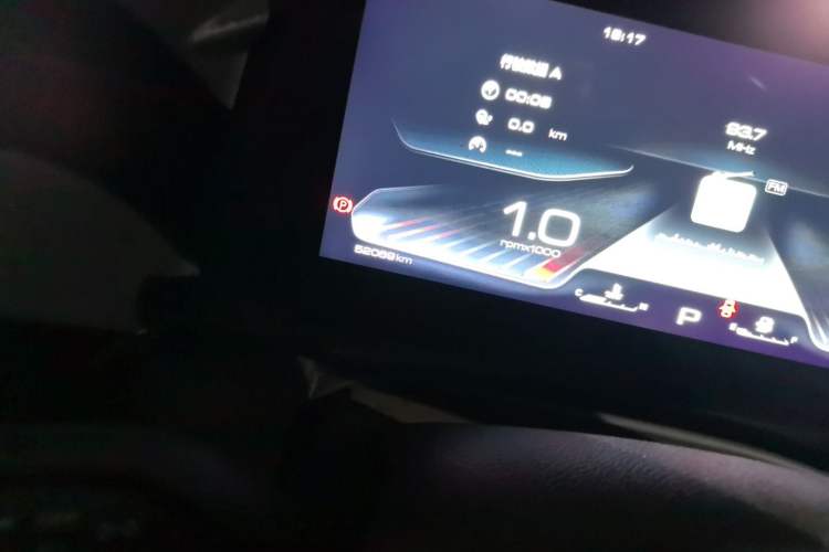 Used Haval DARGO 2021 1.5T DCT Two-Wheel Drive Husky Edition Odometer Close Up