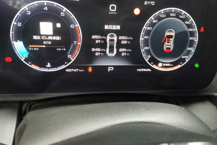 Used Haval DARGO 2021 Updated Version 1.5T DCT Two-Wheel Drive – Wangcai Edition Odometer Close Up