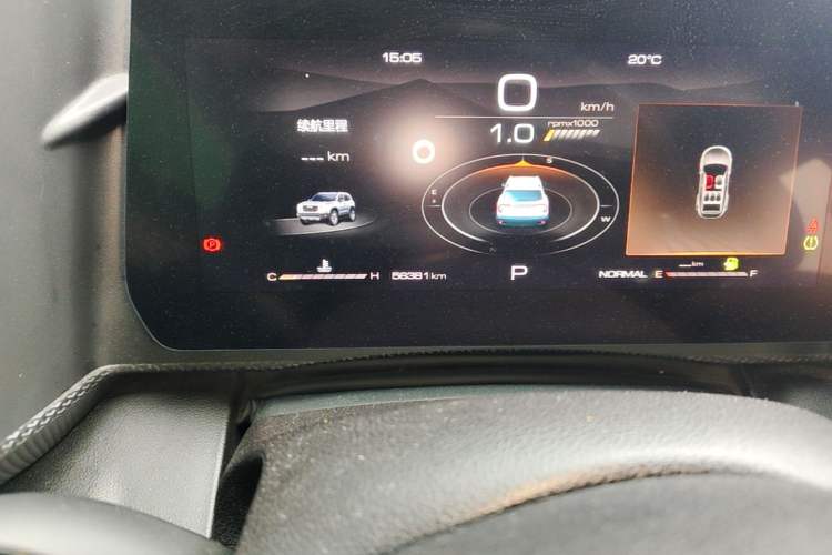 Used Haval DARGO 2021 1.5T DCT Two-Wheel Drive Labrador Edition Odometer Close Up