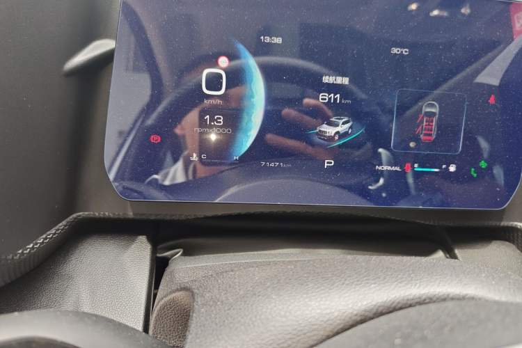 Used Haval DARGO 2021 1.5T DCT Two-Wheel Drive "Mǎquǎn" Edition Odometer Close Up