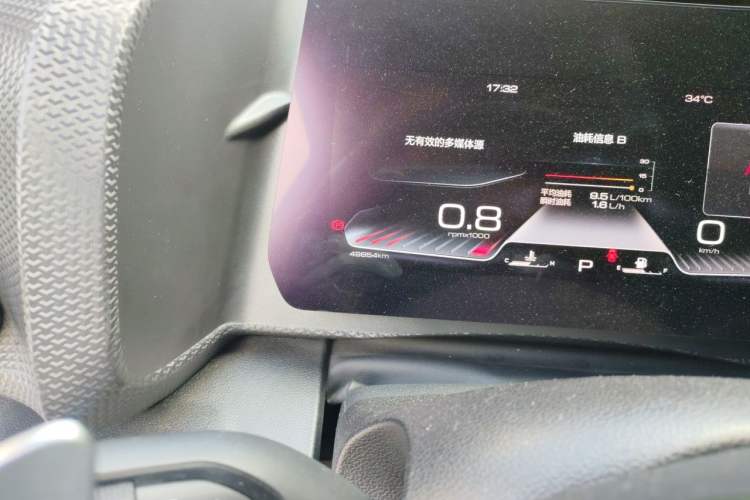 Used Haval DARGO 2021 2.0T DCT 4x4 Chinese Rural Dog Edition Odometer Close Up