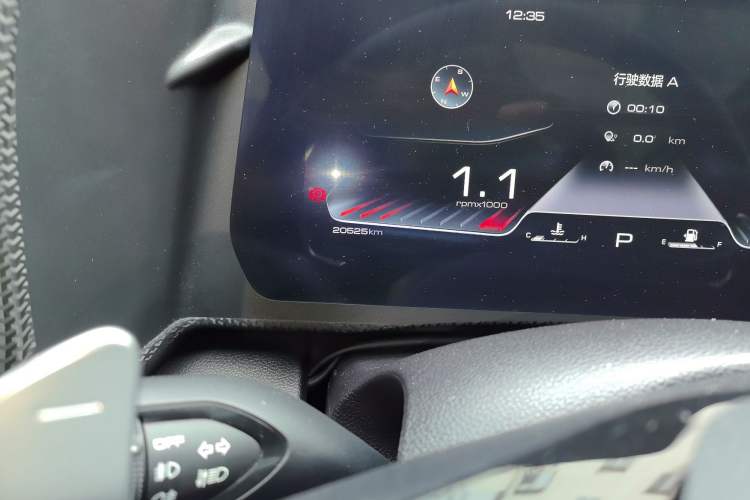 Used Haval DARGO 2021 1.5T DCT Two-Wheel Drive "Mǎquǎn" Edition Odometer Close Up
