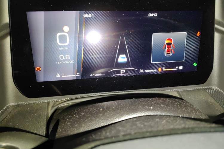 Used Haval DARGO 2021 1.5T DCT Two-Wheel Drive Border Collie Edition Odometer Close Up