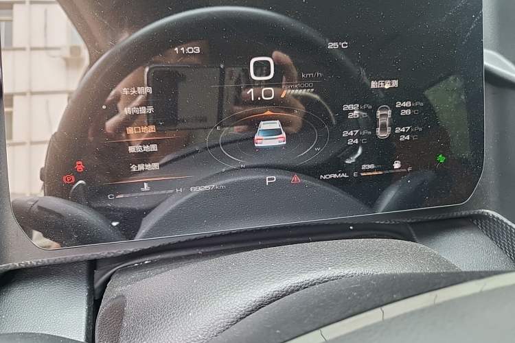 Used Haval DARGO 2021 1.5T DCT Two-Wheel Drive Border Collie Edition Odometer Close Up