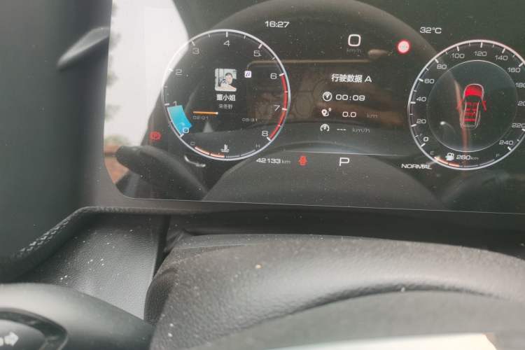 Used Haval DARGO 2021 2.0T DCT All-Wheel-Drive "Hao Tian Quan" Edition Odometer Close Up