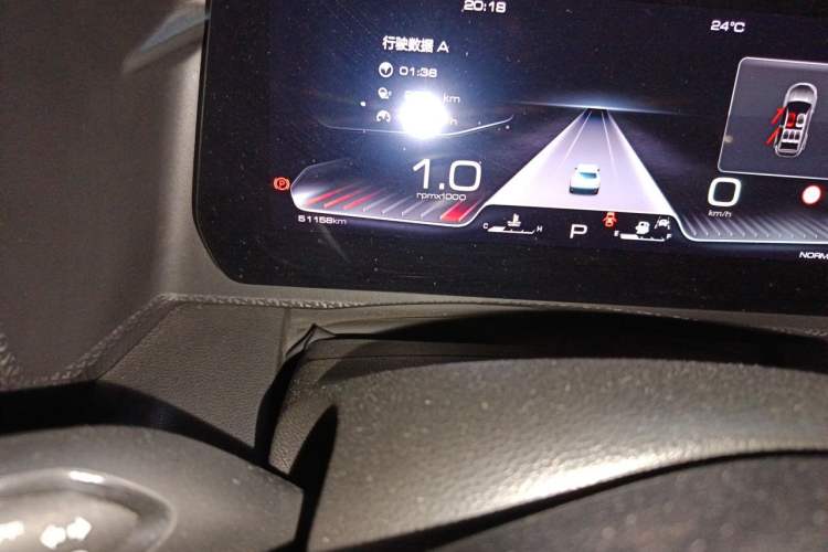 Used Haval DARGO 2021 1.5T DCT Two-Wheel Drive Border Collie Edition Odometer Close Up